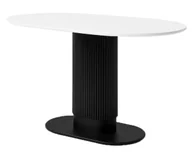 Stoły - Biało-czarny nowoczesny stół R9-Z54 - miniaturka - grafika 1