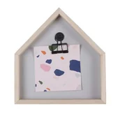 Ramki na zdjęcia - Ramka na zdjęcia HYDDA 18 x 19 cm, kolor szary - miniaturka - grafika 1