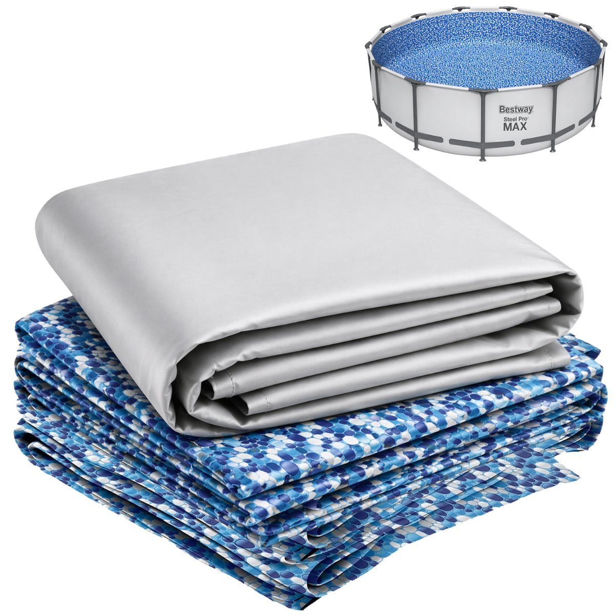 Bestway niecka wkład wewnętrzny basenowy poszycie do basenu  56444 427x122