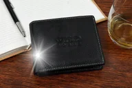 Portfele - Portfel skórzany męski duży czarny Wild Horse RFiD - miniaturka - grafika 1