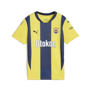 Młodzieżowa koszulka domowa Fenerbahçe SK 24/25 PUMA Speed Yellow Blue Violet - Piłka nożna - miniaturka - grafika 1