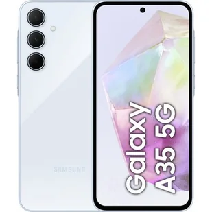 SAMSUNG Galaxy A35 5G 6/128GB Niebieski - Telefony komórkowe - miniaturka - grafika 1