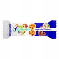 Przekąski dla dzieci - Baton Daktylowy z Orzechami Nerkowca i Kokosem fit przekąska Zdrovita 40g - miniaturka - grafika 1