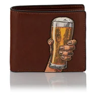 Portfele - Skórzany portfel męski Yoshi Na Zdrowie! Y2378 z RFID - miniaturka - grafika 1