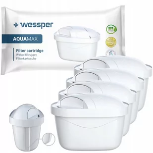 WESSPER Filtr wody do dzbanka filtrującego Brita, Aquaphor, Dafi, Zelmer AquaMax, 4 szt. - Akcesoria i części AGD - miniaturka - grafika 1