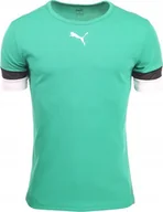 Koszulki męskie - Puma Koszulka męska Puma teamRISE Jersey zielona 704932 05 XL - miniaturka - grafika 1