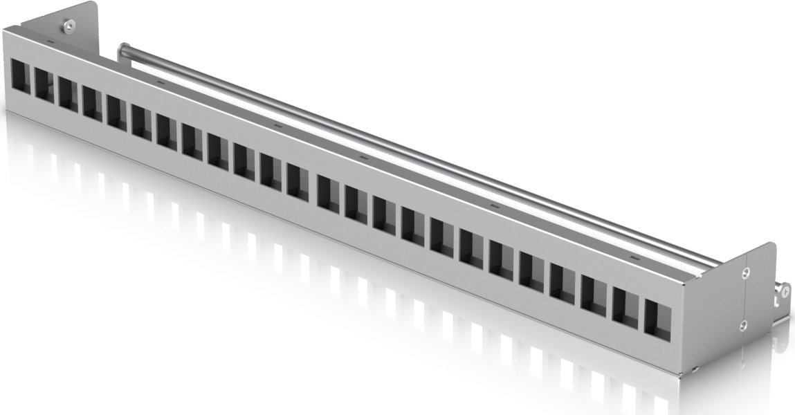 Ubiquiti Ubiquiti Blank Keystone Patch Panel, 24 Ports 1U UACC-Rack-Panel-Patch-Blank