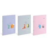 Zeszyty szkolne - Inter-druk Zeszyt A4/32K linia kolorowa B&B Kids Pastel(10sz) - miniaturka - grafika 1