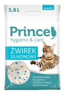 Żwirek dla kotów - Żwirek silikonowy Prince hygiene & care 3.8L - miniaturka - grafika 1