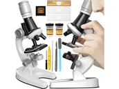 Mikroskopy i lupy - Mikroskop Cyfrowy Edukacyjny Nauka Przybliżenie 1200X + Akcesoria - miniaturka - grafika 1