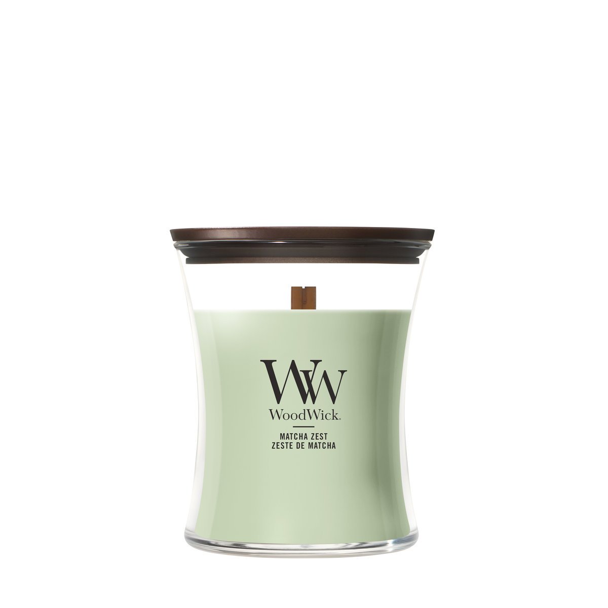 Świeca zapachowa średnia WoodWick Matcha Zest