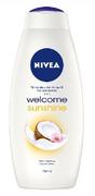 Kosmetyki do kąpieli - Nivea PŁYN DO KĽPIELI I ŻEL POD PRYSZNIC 2W1 WELCOME SUNSHINE 750ML 80903 - miniaturka - grafika 1