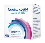 Wzrok i słuch - SOLINEA SP.Z O.O.,SP.KOM. Borówkowe Krop.Do Oczu 20 Minims.A 0,4Ml - miniaturka - grafika 1