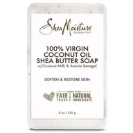 Mydła - Shea Moisture, 100% Virgin Coconut Oil Shea Butter Soap, 230g - miniaturka - grafika 1