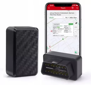 Lokalizator GPS OBD OBD2 draVires do samochodu na kartę SIM podsłuch - Lokalizatory GPS - miniaturka - grafika 1
