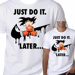 T-Shirt KOSZULKA DRAGON BALL JUST DO IT M 0766 - Koszulki męskie - miniaturka - grafika 1