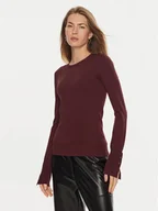 Swetry damskie - Guess Sweter Elinor W2YR30 Z2V62 Bordowy Regular Fit - miniaturka - grafika 1