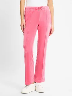 Juicy by Juicy Couture Damskie spodnie dresowe - Tina Kobiety wyrazisty róż jednolity, S - Spodnie damskie - miniaturka - grafika 1