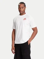 Koszulki męskie - New Balance T-Shirt MT53931 Biały Regular Fit - miniaturka - grafika 1