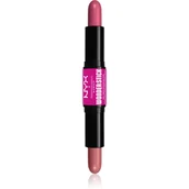 Róże do policzków - Wonder Stick Dual-Ended Cream Blush Stick 01 Light Peach + Baby Pink - miniaturka - grafika 1