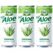 Soki i napoje niegazowane - Pure Plus Napój z aloesem Aloe Vera Drink Original zestaw 3 x 240 ml - miniaturka - grafika 1