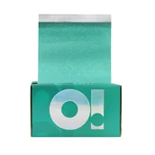 Pozostałe akcesoria fryzjerskie - O! Tools, ryflowana folia do koloryzacji włosów, Blue Lagoon, 500 arkuszy - miniaturka - grafika 1