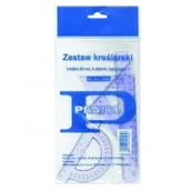 Przybory szkolne - Pratel Zestaw kreślarski 2005 16 cm - miniaturka - grafika 1