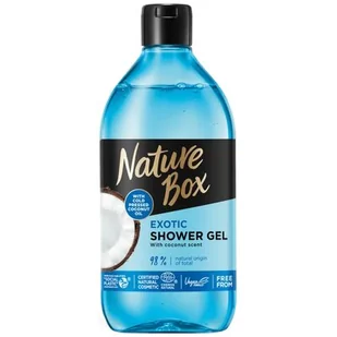 Nature Box Coconut Oil Żel pod prysznic 385 ml - Kosmetyki do kąpieli - miniaturka - grafika 1