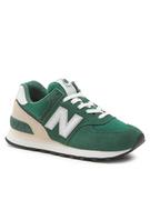 Sneakersy damskie - New Balance Sneakersy U574MU2 Zielony - miniaturka - grafika 1