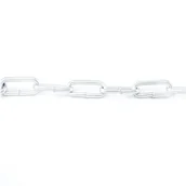 Łańcuchy i liny stalowe - Łańcuch gospodarczy długoogniwowy 4 mm ANDPOL - miniaturka - grafika 1