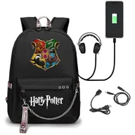 Plecaki - Harry Potter Plecak USB Akumulator Schooltornister Oxford Cloth Schooltor Student Schoolbag S - miniaturka - grafika 1
