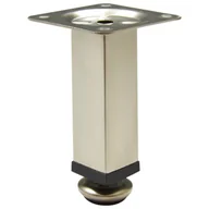 Zawiasy, okucia i inne akcesoria - Noga meblowa D-100 25 x 25 satyna STAHL - miniaturka - grafika 1