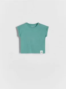 Reserved - T-shirt oversize - morski - Body - miniaturka - grafika 1