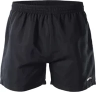 Spodnie sportowe męskie - Hi-Tec SZORTY MATT BLACK M - miniaturka - grafika 1