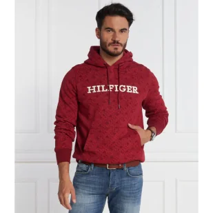 Tommy Hilfiger Bluza AOP MONOGRAM HOODY Regular Fit - Bluzy męskie - miniaturka - grafika 1