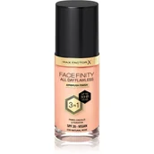 Podkłady do twarzy - Max Factor Facefinity All Day Flawless 3w1 kryjący podkład w płynie C50 Natural Rose 30ml - miniaturka - grafika 1
