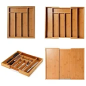 Akcesoria i części AGD - Wkład do szuflady MUFART Bambus 15028 - miniaturka - grafika 1