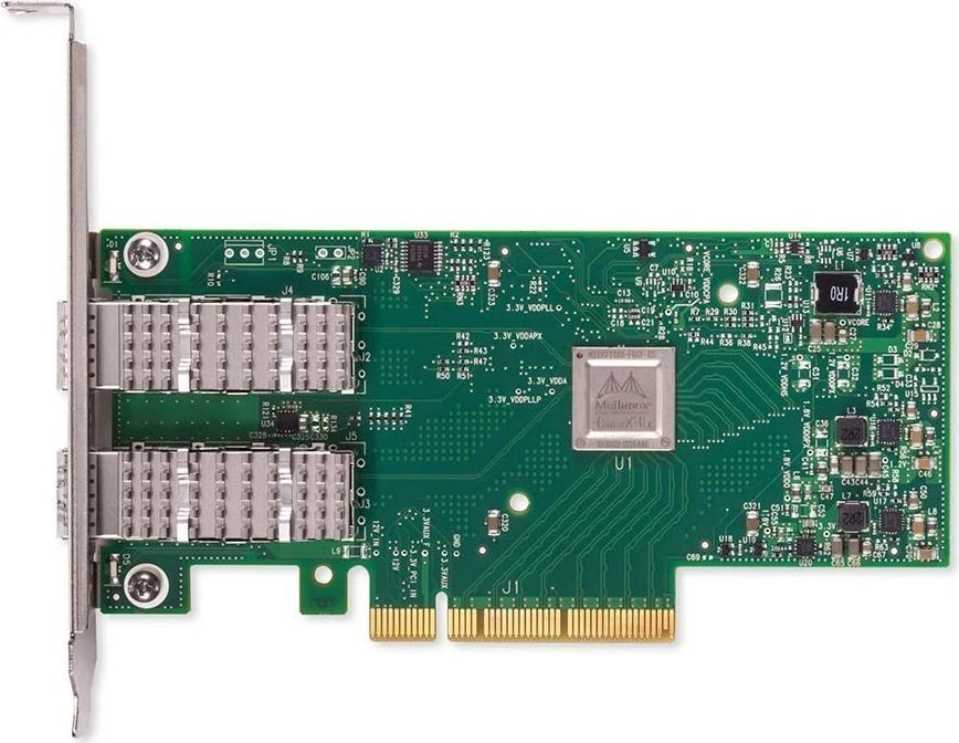 Karta sieciowa Level One Games NVIDIA Mellanox ConnectX-4 Lx EN MCX4121A-ACUT Netzwerkkarte Dual-Port FH/LP SFP28 25Gbit