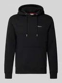 Bluzy męskie - Bluza z kapturem o kroju regular fit z mieszanki bawełny model ‘GRIFFIN’ - miniaturka - grafika 1