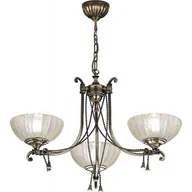 Lampy sufitowe - Amplex Granada lampa wisząca 3x60W patyna połysk 8313 - miniaturka - grafika 1