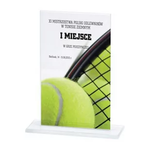 Trofeum szklanie z nadrukiem kolorowym LuxorJet - Gadżety dla kibiców - miniaturka - grafika 1