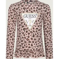 Bluzy dla dziewczynek - Guess Bluzka Regular Fit - miniaturka - grafika 1