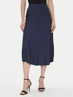Spódnice - Fracomina Spódnica midi FJ25SG2003W45101 Granatowy Regular Fit - miniaturka - grafika 1
