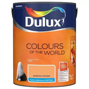 Dulux Kolory świata Lateksowa Emulsja do ścian i sufitów Piaskowa Mandala 5L - Farby wewnętrzne - miniaturka - grafika 1