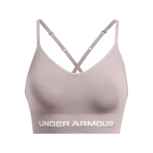 Under Armour Damski biustonosz sportowy Canish bezszwowy niski biustonosz - Biustonosze - miniaturka - grafika 1