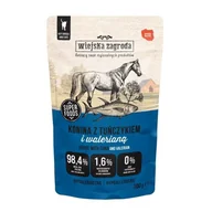 Mokra karma dla kotów - Wiejska Zagroda Karma mokra dla kota Konina z tuńczykiem i walerianą (dorosły) 100g (12 szt/op) - miniaturka - grafika 1