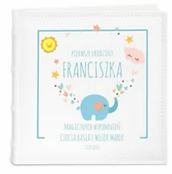 Albumy fotograficzne - Album na zdjęcia z nadrukiem dla chłopca na roczek - miniaturka - grafika 1