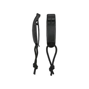 Gwizdek sygnałowy BRANDIT Molle 2 szt. - Black - Survival - akcesoria - miniaturka - grafika 1
