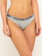 Majtki damskie - Calvin Klein Underwear Stringi Ultimate 000QD3636E Szary - miniaturka - grafika 1