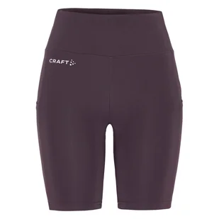 Damskie Spodenki CRAFT ADV ESSENCE SHORT TIGHTS 2 W 1913207-499000 – Fioletowy - Spodenki damskie - miniaturka - grafika 1